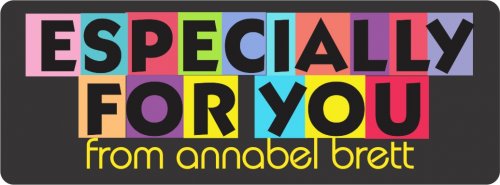 Block letters on black rectangle