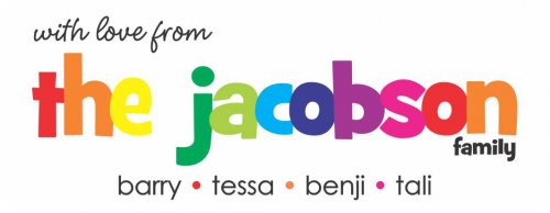 Funky family name rectangle