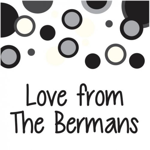 Bubbles black & grey