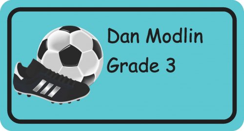 Soccer boot & ball on aqua