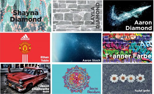 Trommel stickers (choose 1)