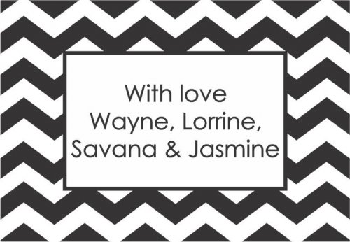 Zig zag black & white 2