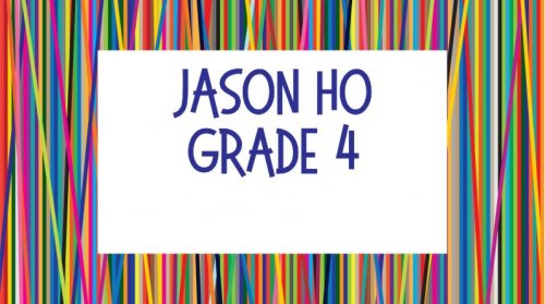 Rainbow string stripes