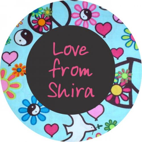 Peace dove round blue