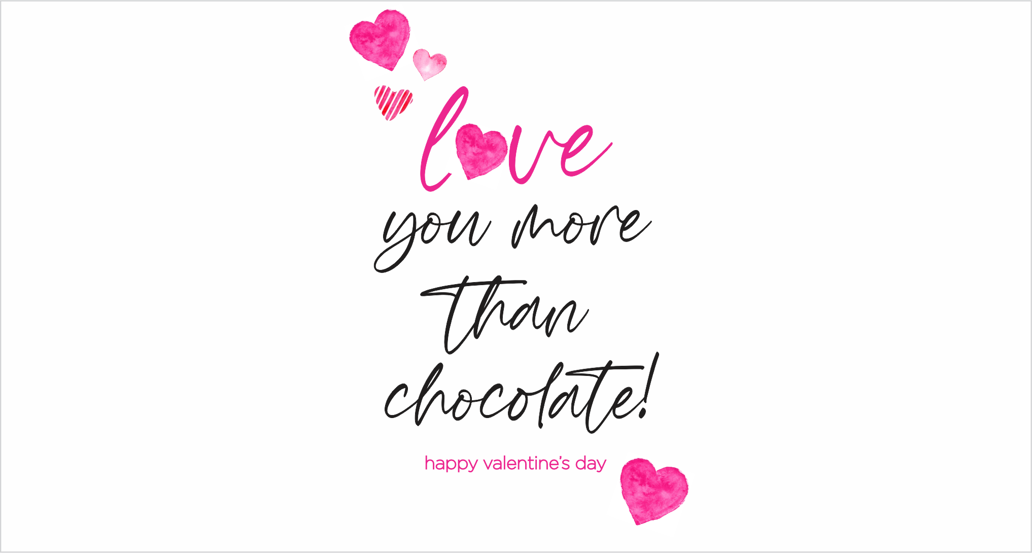 More than chocolate