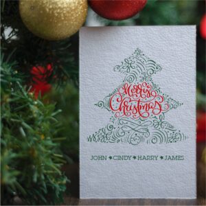 Notecards Foldover Christmas