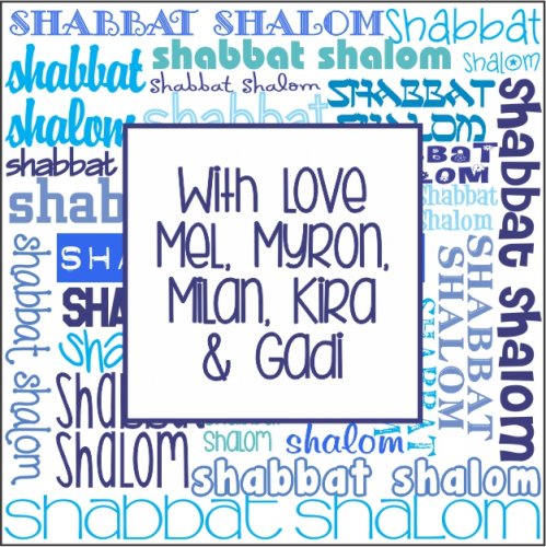 Shabbat Shaloms