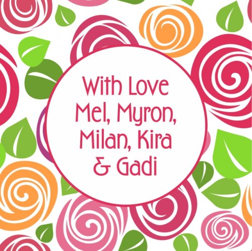 Sketchy roses on white