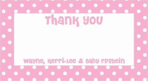 Border dots pink & white