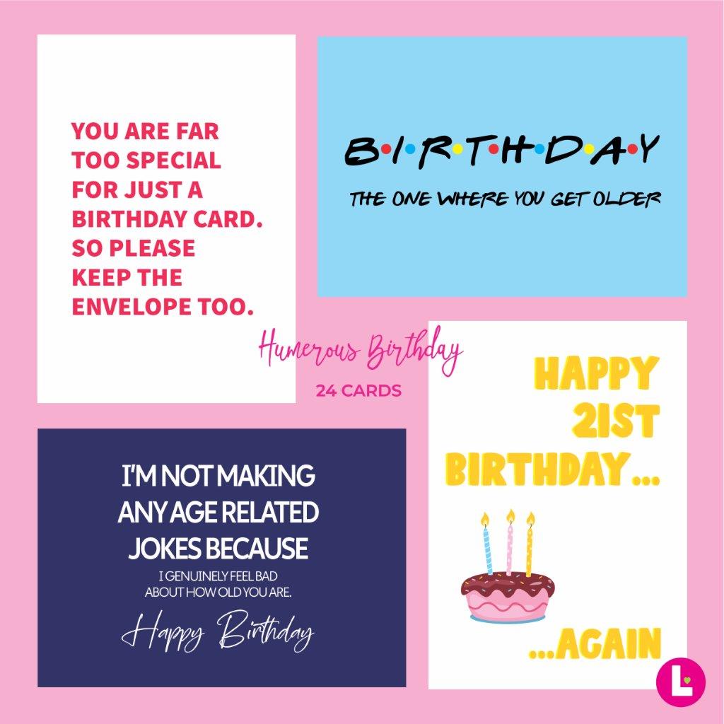 Humorous Birthday Pack