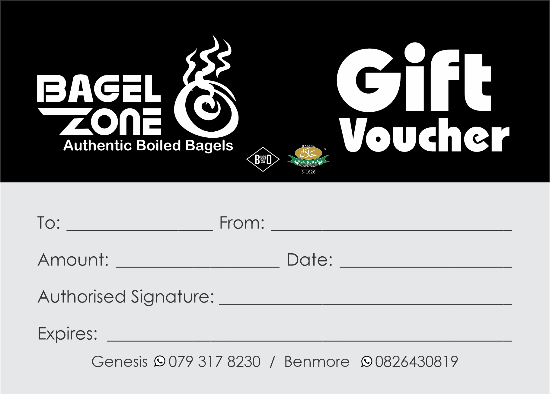 Gift voucher