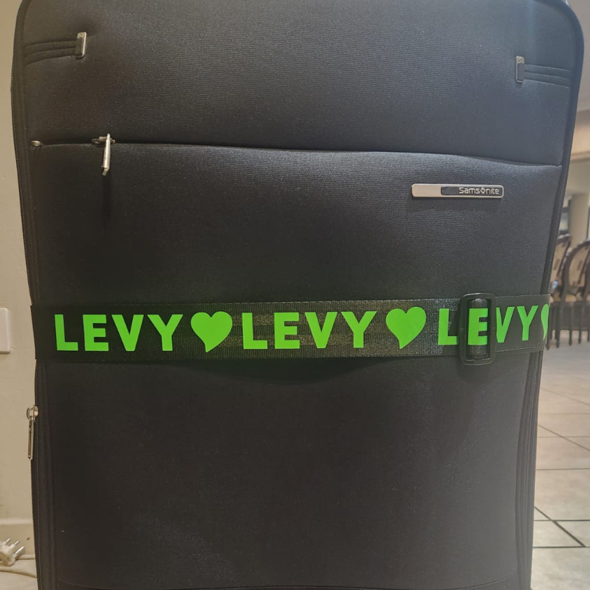 Personalised Luggage Strap