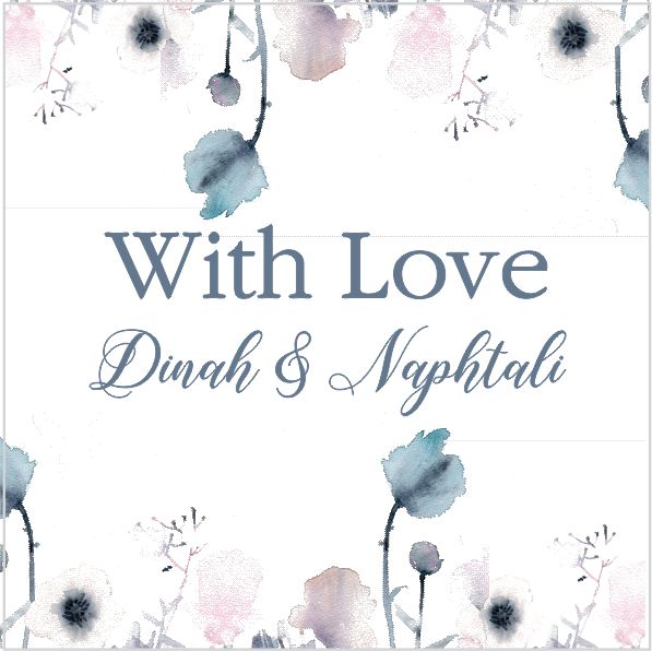 Light watercolour greys pinks