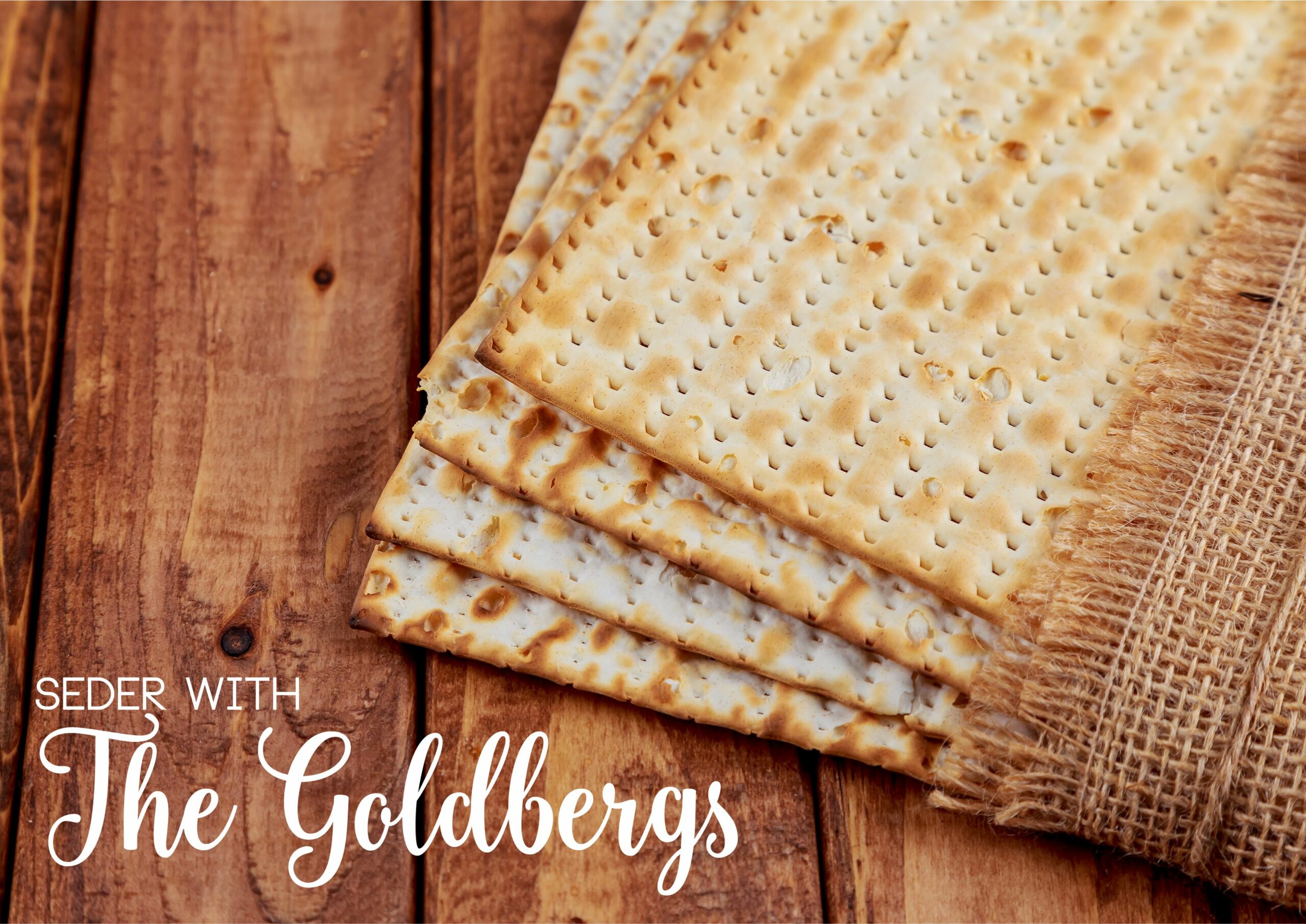 Pesach hessian matzah