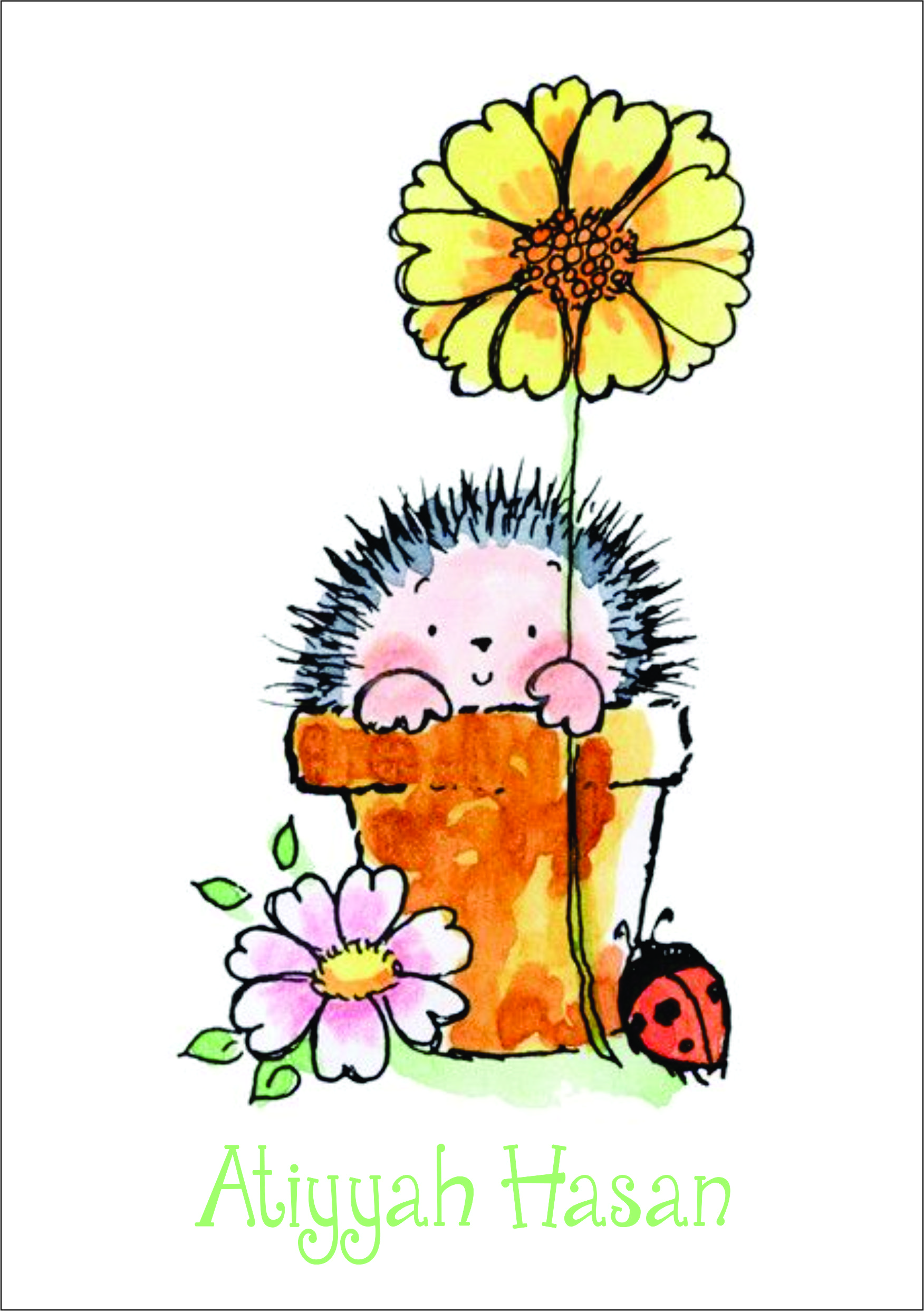 potty flower cuteness