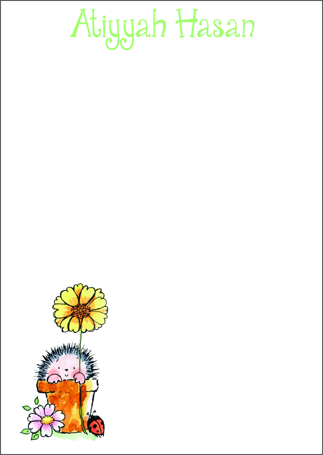 potty flower cuteness