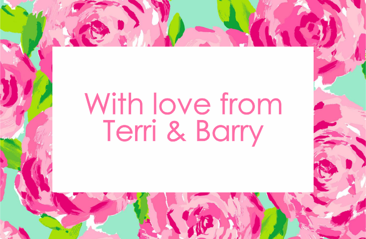 Bloomin roses rectangle