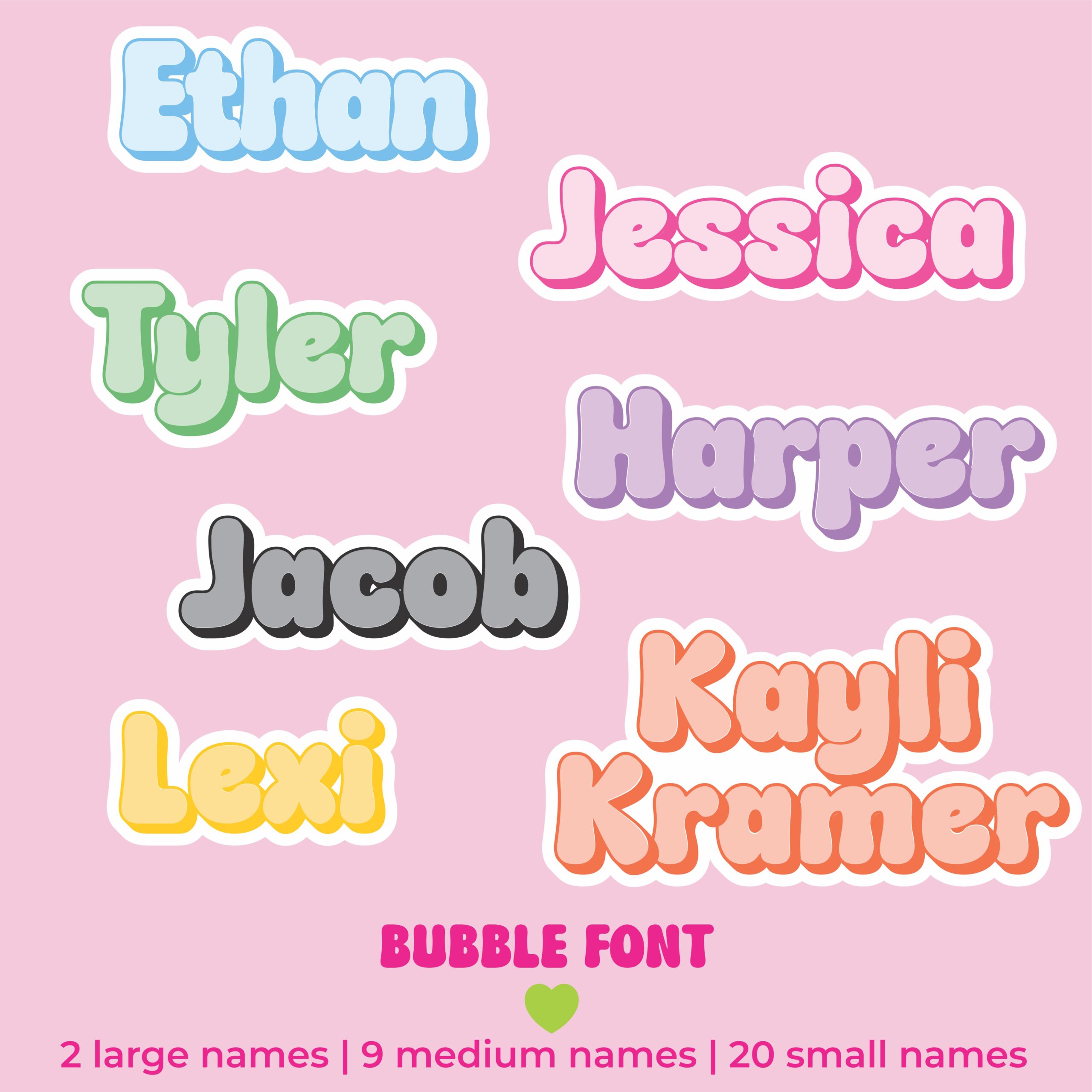 Shapie - Bubble Font