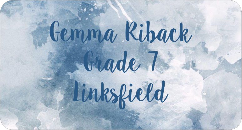 Steel blue watercoolur